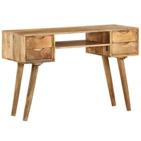 Writing Desk Solid Mango Wood 45.3"x18.5"x29.9"