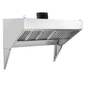 VEVOR Commercial Exhaust Hood, 9FT Food Truck Hood Exhaust