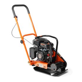 VEVOR Plate Compactor, 2.8 HP 78.5CC Gas Engine 5,250 VPM, 1,920 lbs Force Vibratory Compaction Tamper with 18.7 x 11.8 inch Plate for Walkways