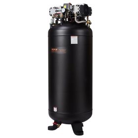 VEVOR 80 Gallon Air Compressor 6.5HP 15.5 SCFM@90 PSI 2-Stage 145PSI Oil Free