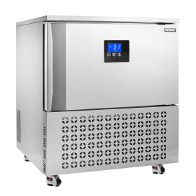 114L Commercial Blast Freezer 5 Trays Blast Chiller Chest Seafood Gelato