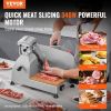 VEVOR Meat Slicer, 340W Electric Deli Food Slicer with 10" SUS420 Stainless Steel Blade and Built-in Sharpening Stone