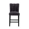 MAGALY DARK GREY BAR TABLE AND BAR STOOL SET