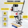 VEVOR Woodworking Mortise Machine, 3/4 HP 3400RPM Powermatic Mortiser With Chisel Bit Sets, Benchtop Mortising Machine