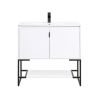 Manhattan Comfort Scarsdale 36" Bathroom Vanity Sink in White