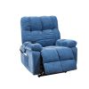 Liyasi Electric Power Lift Recliner Chair with Airbag Massage and Heating for Elderly, 3 Positions, 2 Side Pockets, USB Charge Ports