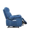 Liyasi Electric Power Lift Recliner Chair with Airbag Massage and Heating for Elderly, 3 Positions, 2 Side Pockets, USB Charge Ports