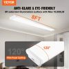 VEVOR 8FT LED Wraparound Light, 110W 10,000LM, Flush Mount LED Shop Light, 4 Pack 6500K Daylight LED Kitchen Ceiling Lighting Fixtures