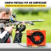 PCP Air Compressor, Auto-stop Powered by DC 12V Car or Home AC 110V/220V