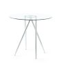 VICE BAR TABLE AND GREY BAR STOOL SET