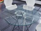 VICE BAR TABLE AND GREY BAR STOOL SET