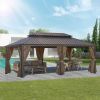 Brown Gazebo (Powder Coated)