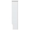 Radiator Covers 2 pcs White 44.1"x7.5"x32.1" MDF