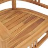 9 Piece Patio Dining Set Solid Teak Wood