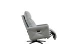 Recliner Chair With Dual Motor , Euro contemporary design , Adjustable Headrest, 360° Swivel USB Charge Port, New Living Style