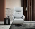 Recliner Chair With Dual Motor , Euro contemporary design , Adjustable Headrest, 360° Swivel USB Charge Port, New Living Style