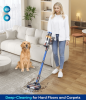 PSQ80 22Kpa powerful suction vacuum cleaner, 150W wireless vacuum, cordless handheld vacuum cleaner, 2200mAh, 30-minute battery life, SUS+HEPA filter